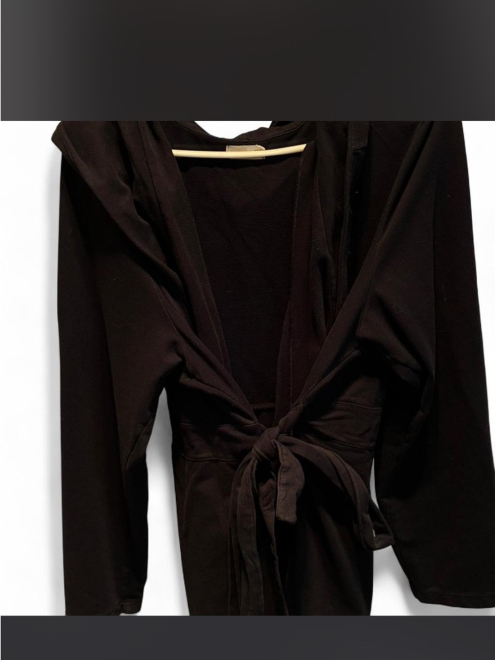 Old Navy Black Wrap-Front Women's Jacket